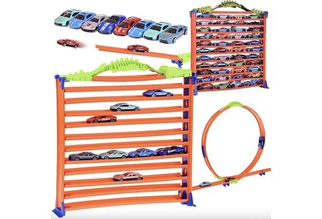 PISTA DE CARRERAS TRANSPORTADOR GOLDEN TORS MOD#GTS463