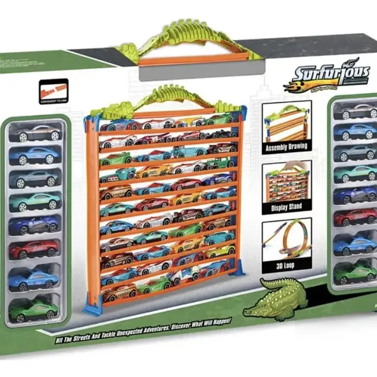 PISTA DE CARRERAS TRANSPORTADOR GOLDEN TORS MOD#GTS463 1