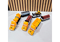 JUEGO DE 3 CAMIONES DE CARGA MOD# 9912-60 Y 9915-60