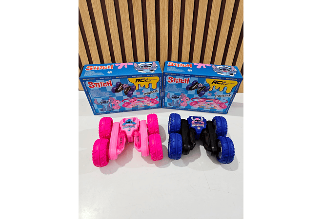 CARRITO CON CONTROL REMOTO DISEÑO STITCH MOD# 6650-1  🎮