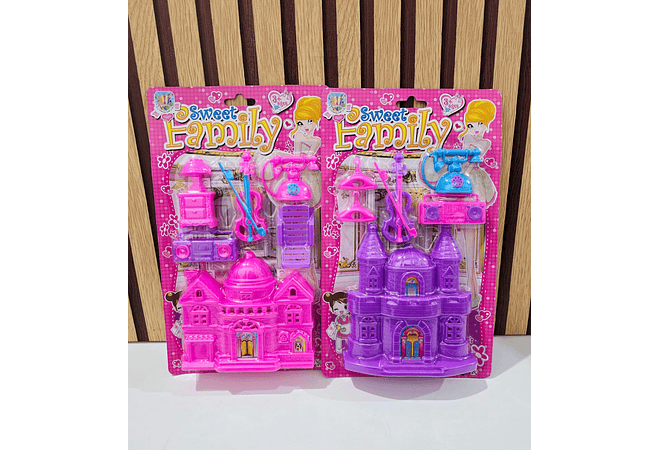 JUGUETE CASTILLO CON ACCESORIOS (AL AZAR) MOD# VR-DGA1123