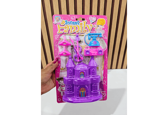 JUGUETE CASTILLO CON ACCESORIOS (AL AZAR) MOD# VR-DGA1123