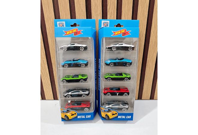SET DE 5 CARRITOS PEQUEÑOS MOD# VR-JAA1026