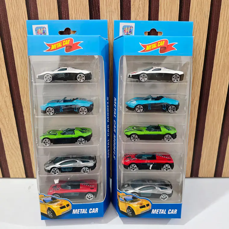 SET DE 5 CARRITOS PEQUEÑOS MOD# VR-JAA1026 1