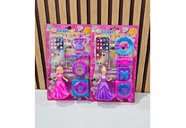 SET PRINCESA CON ACCESORIOS SWEET FAMILY MOD# VR-DGA1122