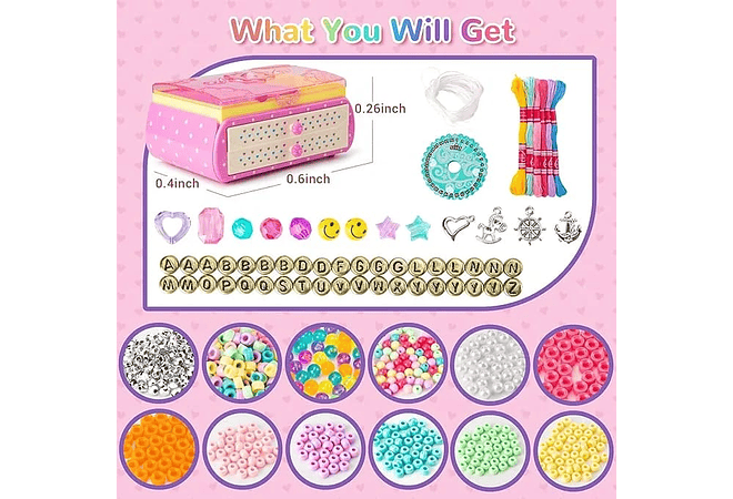 CAJITA DE BISUTERÍA/ALHAJERO MOD# 11590  🥰