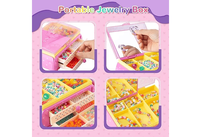 CAJITA DE BISUTERÍA/ALHAJERO MOD# 11590  🥰