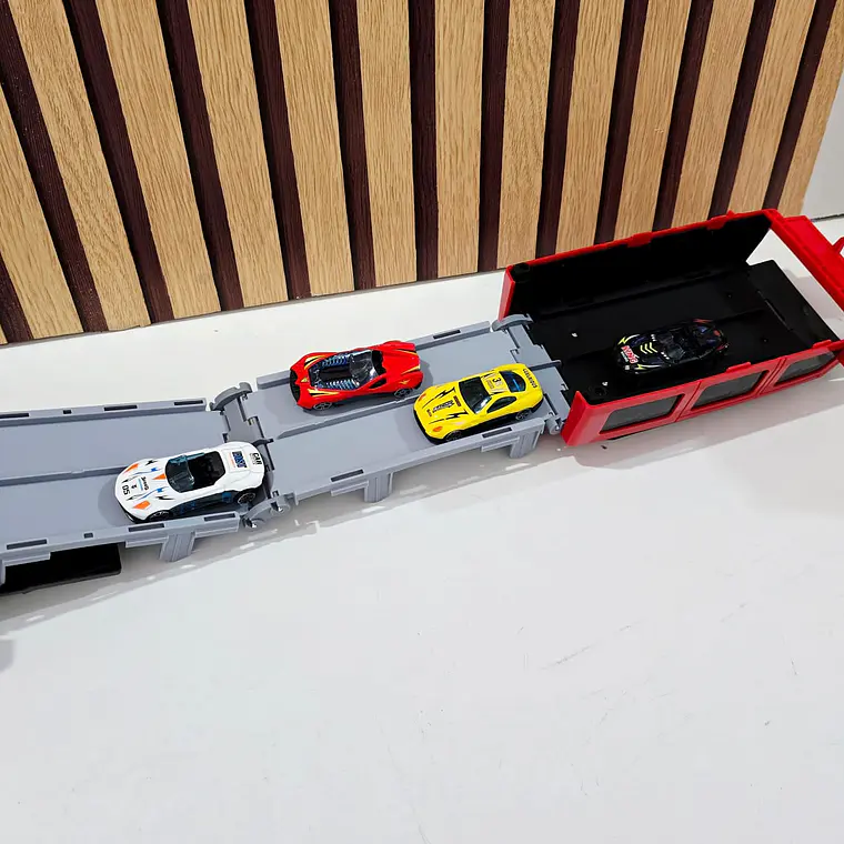 CAMIONETA CONVERTIBLE CON SONIDO/PISTA MOD# MH-639 4
