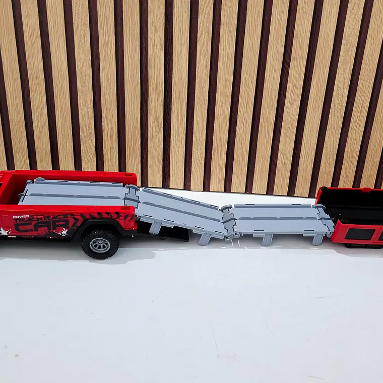 CAMIONETA CONVERTIBLE CON SONIDO/PISTA MOD# MH-639 6
