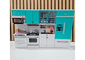 COCINA INTEGRAL PARA NIÑAS MOD# GTS572 (blanco verde)