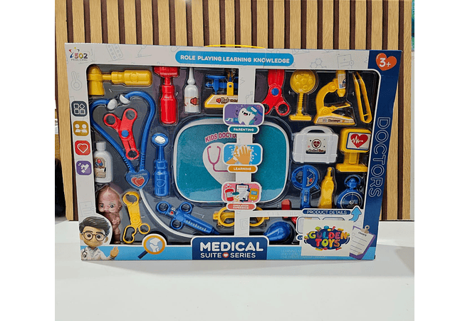 SET INSTRUMENTOS CON 24 PIEZAS (MEDICAL) MOD# GTS626