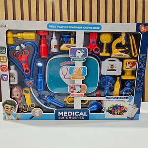 SET INSTRUMENTOS CON 24 PIEZAS (MEDICAL) MOD# GTS626