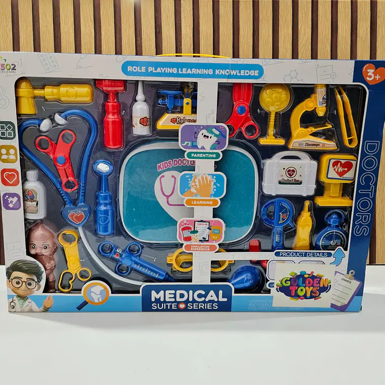 SET INSTRUMENTOS CON 24 PIEZAS (MEDICAL) MOD# GTS626 1