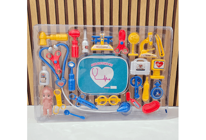 SET INSTRUMENTOS CON 24 PIEZAS (MEDICAL) MOD# GTS626