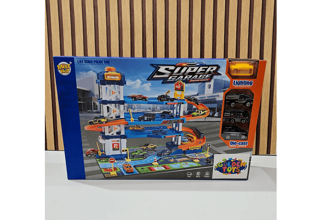 PISTA DE AUTOS SUPER GARAGE MOD# MH-161