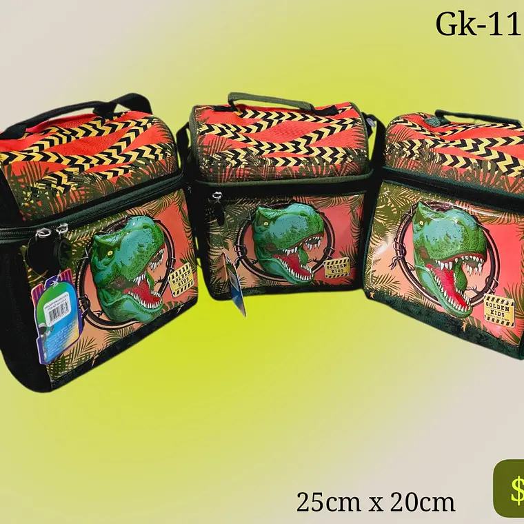 LONCHERA  TERMICA NIÑOS ORIGINAL GOLDEN VARIOS MODELOS  #1670-LB 1671-LB 1673-LB GK-O63 137-LB 1