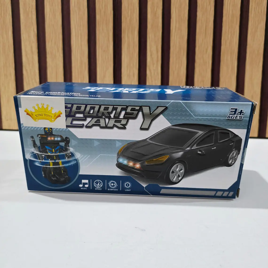 COCHE TRANSFORMERS DE POLICÍA MOD# KJ213124 🚔 2