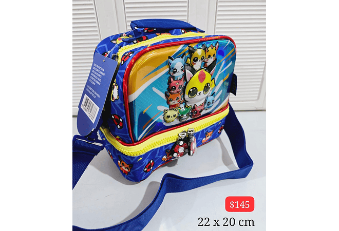 LONCHERA  TERMICA NIÑOS ORIGINAL GOLDEN VARIOS MODELOS  #1670-LB 1671-LB 1673-LB GK-O63 137-LB