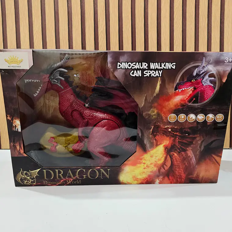 JUGUETE DRAGON CON CONTROL REMOTO MOD# NY025-A 🐉🐲 1