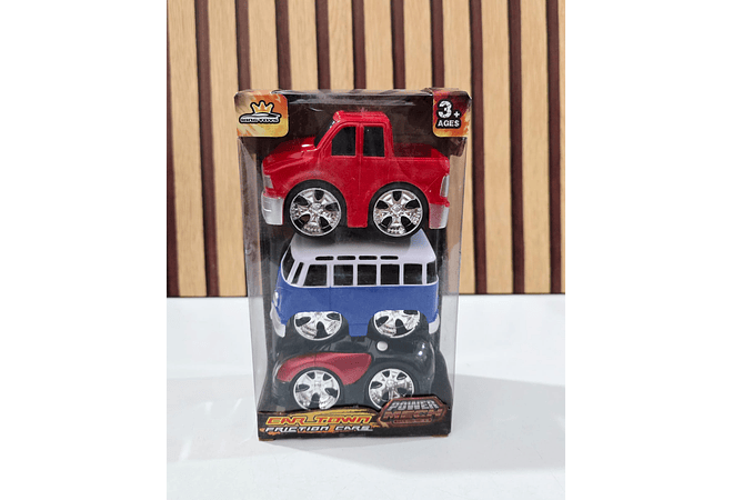 SET DE 3 CARRITOS DE COLORES MOD# L04501C