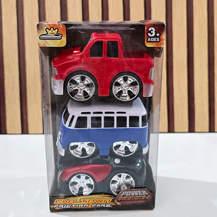 SET DE 3 CARRITOS DE COLORES MOD# L04501C