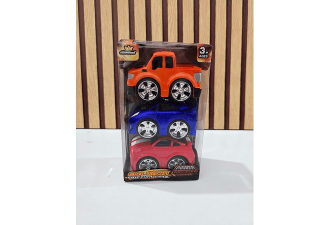 SET DE 3 CARRITOS DE COLORES MOD# L04501C
