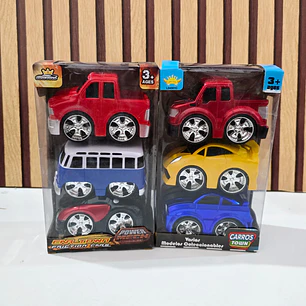 SET DE 3 CARRITOS DE COLORES MOD# L04501C