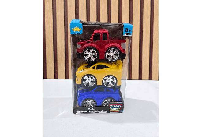 SET DE 3 CARRITOS DE COLORES MOD# L04501C