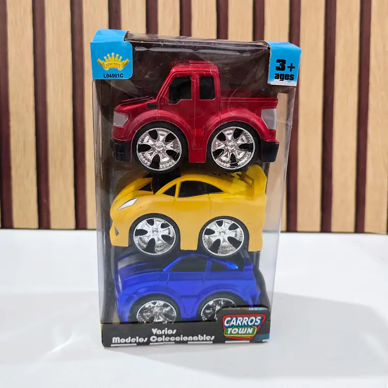 SET DE 3 CARRITOS DE COLORES MOD# L04501C 4