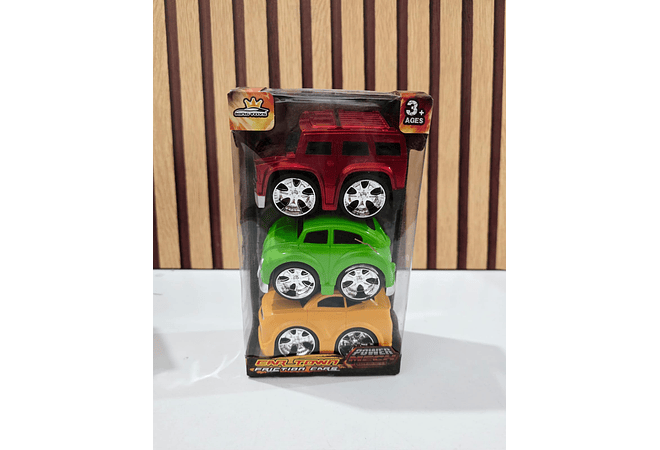 SET DE 3 CARRITOS DE COLORES MOD# L04501C