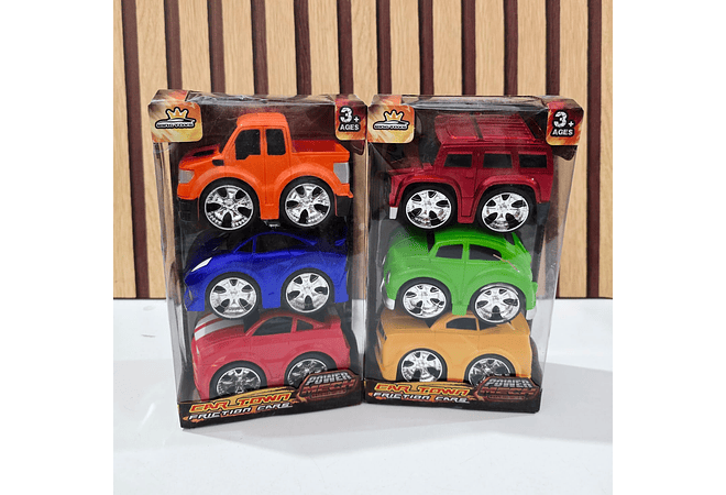 SET DE 3 CARRITOS DE COLORES MOD# L04501C