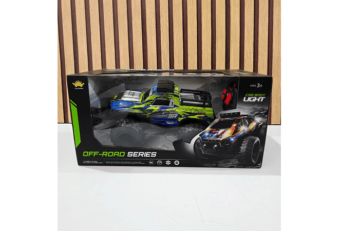 CARRO TODO TERRENO ROAD SERIES CON CONTROL REMOTO MOD# KL224044🕹️