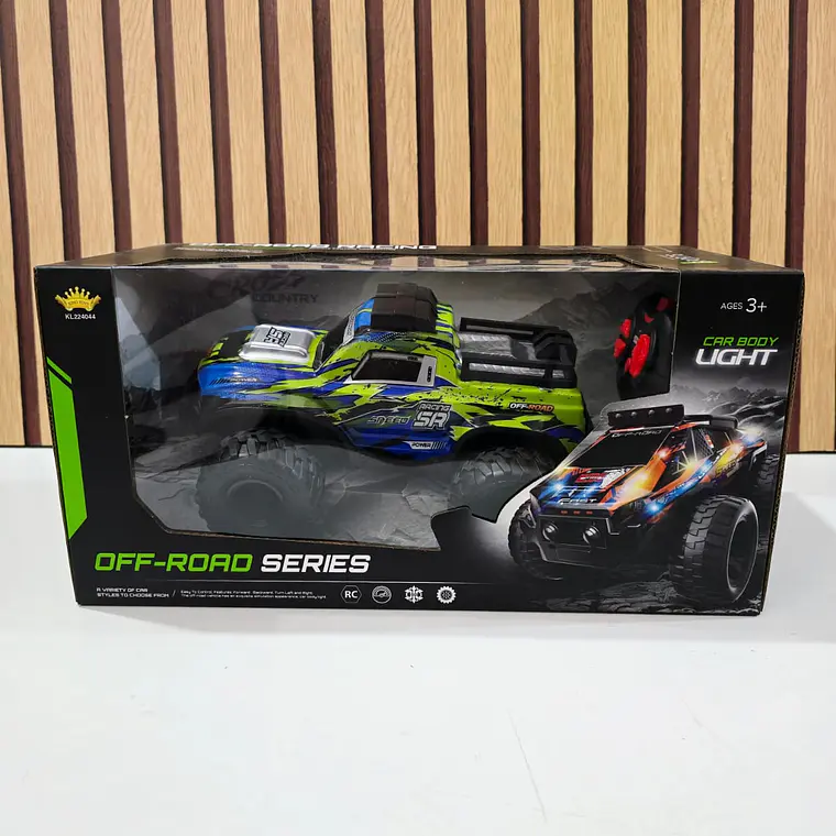 CARRO TODO TERRENO ROAD SERIES CON CONTROL REMOTO MOD# KL224044🕹️ 5