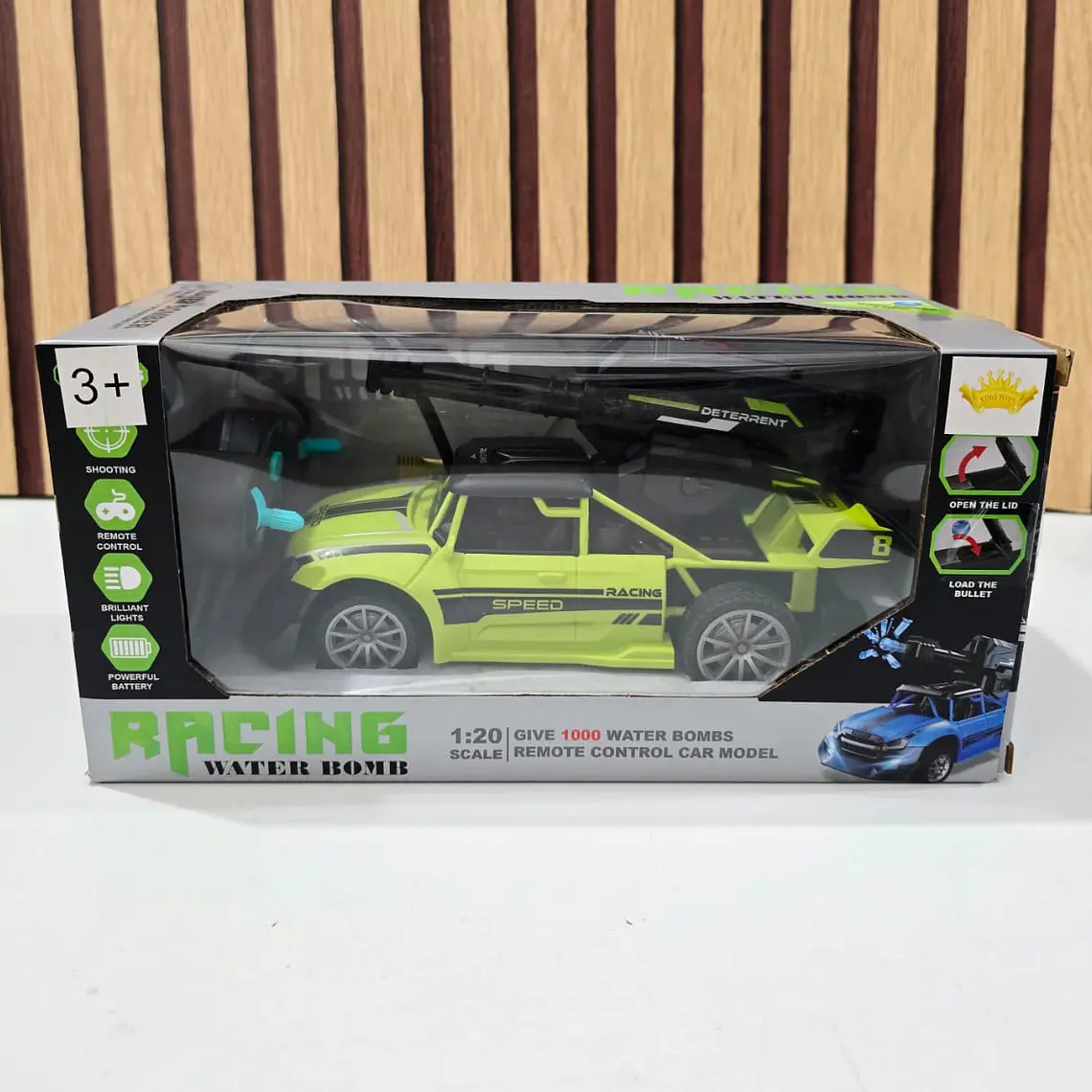 CAMIONETA RACING LANZADOR DE HIDROGEL MOD# LY224478 3