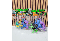 BOLSA CON 4 DINOSAURIOS GRANDES  (AL AZAR) MOD# VR-NBA1028