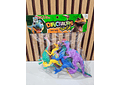 BOLSA CON 4 DINOSAURIOS GRANDES  (AL AZAR) MOD# VR-NBA1028