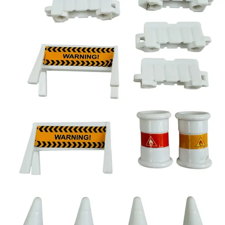 JUGUETE TRAILER CON CARRITOS DE CONSTRUCCIÓN (CON MÚSICA)MOD# TN-12708B🚛- 4