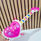 GUITARRA PARA NIÑA CON SONIDO DISEÑO CORAZÓN MOD# KX264089❤️ 🎸 - Miniatura 1