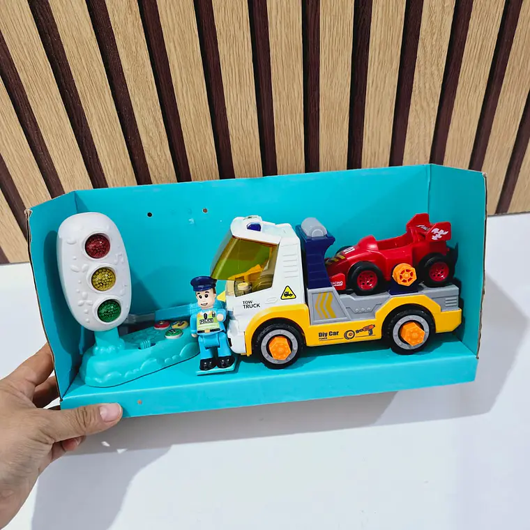 CARRITO CONSTRUCTOR  CON SONIDO MOD# KJ214141 3