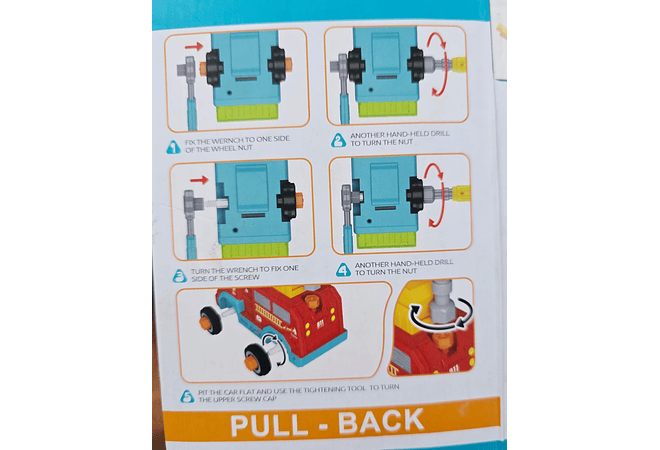 CARRITO CONSTRUCTOR  CON SONIDO MOD# KJ214141