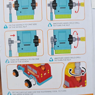 CARRITO CONSTRUCTOR  CON SONIDO MOD# KJ214141