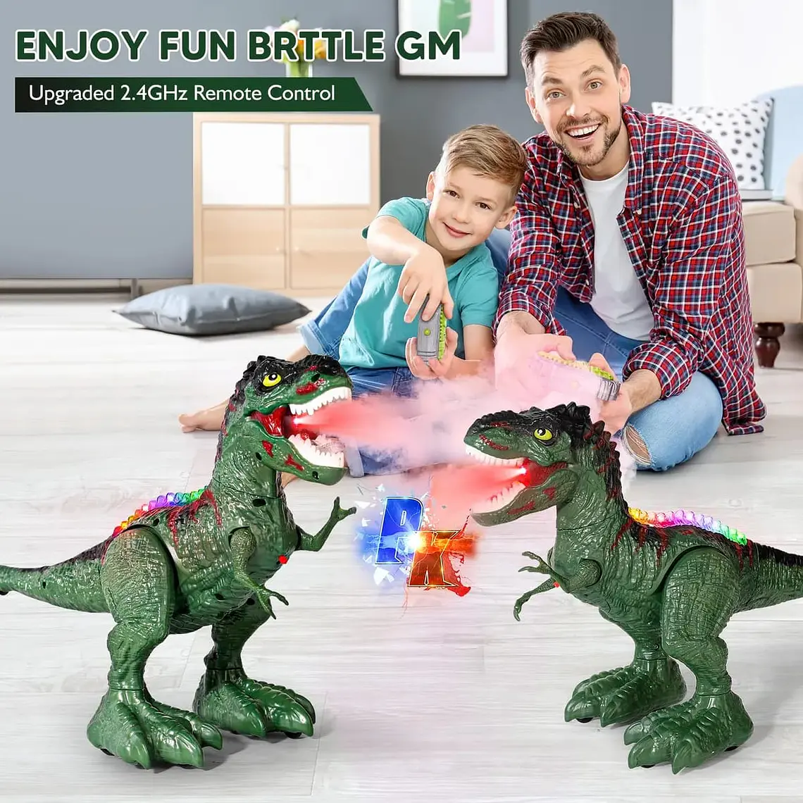 🦕JUGUETE DINOSAURIO CON CONTROL MOD# KQ223055 🎮 6