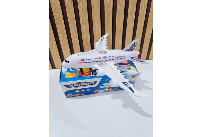 🛩️ AVIÓN CON LUCES SONIDO Y MOVIMIENTO MOD# W248-13 ✈️