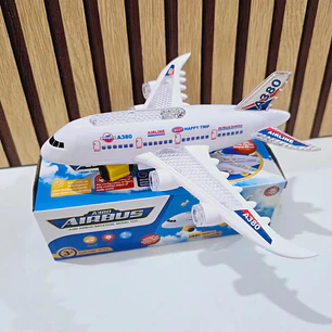 🛩️ AVIÓN CON LUCES SONIDO Y MOVIMIENTO MOD# W248-13 ✈️
