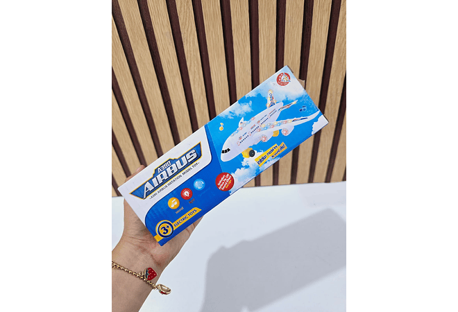 🛩️ AVIÓN CON LUCES SONIDO Y MOVIMIENTO MOD# W248-13 ✈️