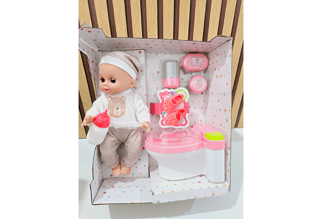 NENUCO CON ACCESORIOS Y SONIDO DE BAÑO MOD# WXB903