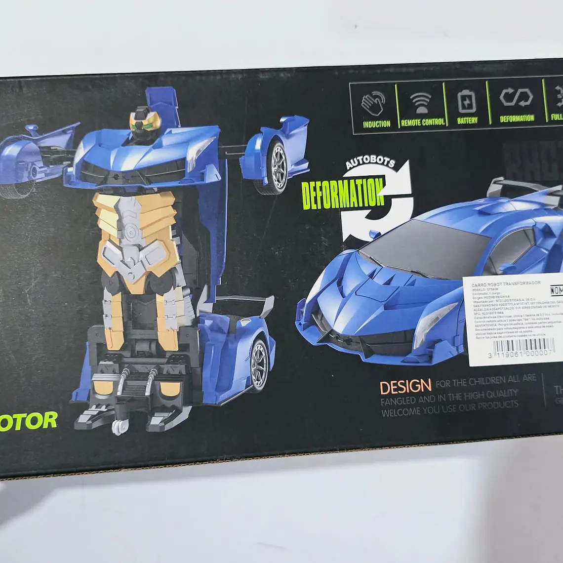 CARRO ROBOT TRANSFORMERS MOD# GT5638 7