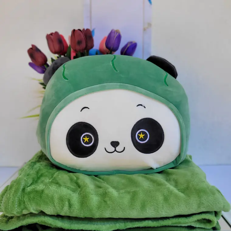 ALMOHADA KAWAII CON FRAZADA, ANIMALITOS MOD# 021 2