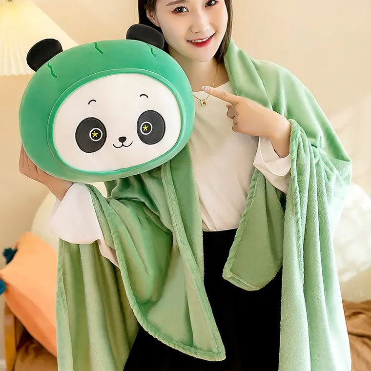 ALMOHADA KAWAII CON FRAZADA, ANIMALITOS MOD# 021 7