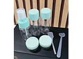 SET DE 5 FRASQUITOS PARA VIAJE MOD# N106